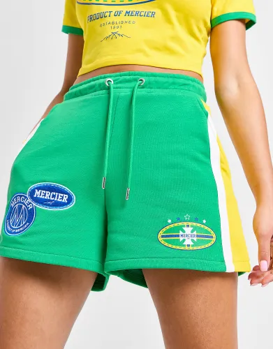 MERCIER Football Shorts - Green - Womens