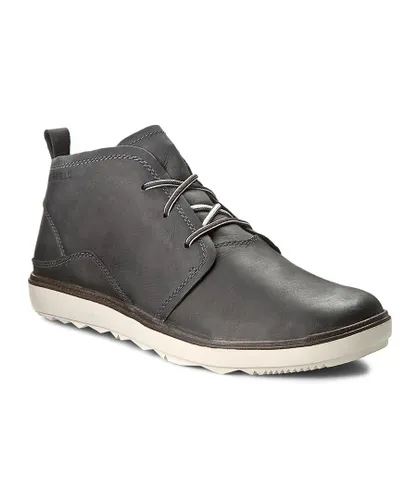 Merrell Around Town Chukka Womens Grey Boots Leather (archived)