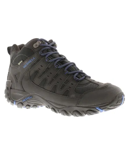 Merrell Mens Walking Boots Accentor Sport mid Lace Up black