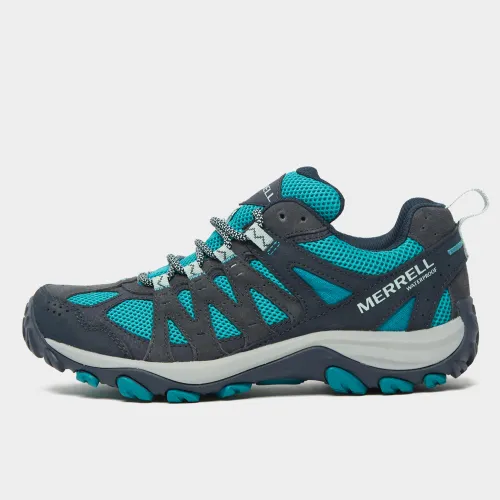 Merrell Women's Accentor 3 Waterproof Walking Shoe - Blue, BLUE
