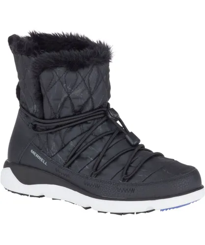 Merrell Womens/Ladies Farchill Mid Polar Insulated Winter Snow Boots - Black