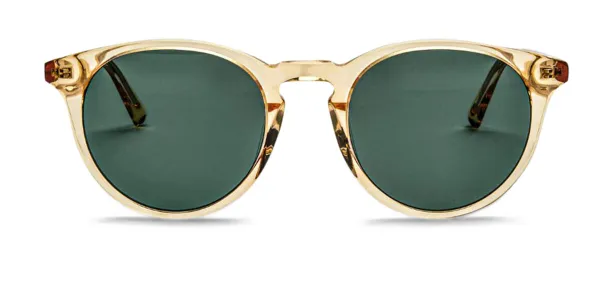 Messy Weekend DEPP Champagne Green Men's Sunglasses Yellow Size 49