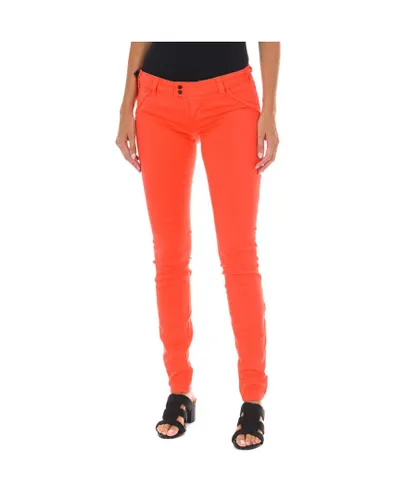 Met Womens Trousers X-K-Fit - Orange Cotton