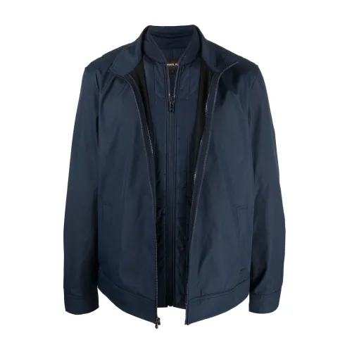 Michael Kors , 3-in-1 tech track jacket ,Blue male, Sizes: