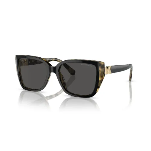 Michael Kors , Acadia MK 2199 Sunglasses ,Black female, Sizes: