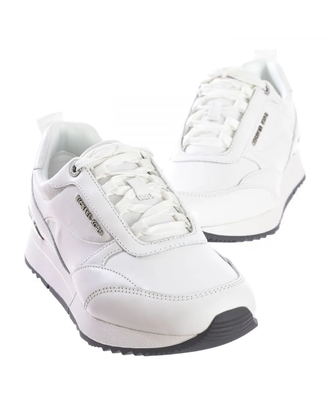 Michael Kors Allie Stride T2ALFS3L WoMens sneaker - White Calfskin