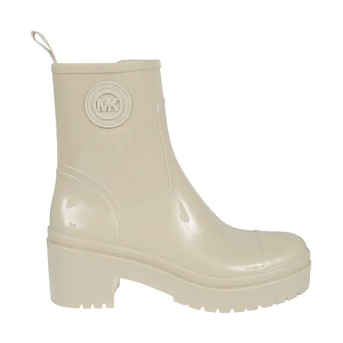 Michael Kors , Beige Karis Rain Boots ,Beige female, Sizes: