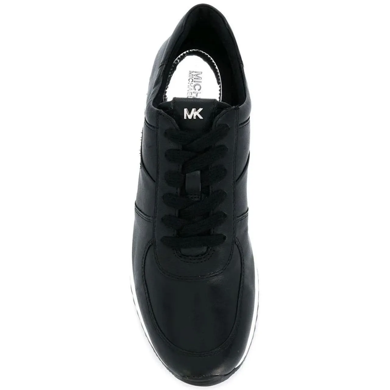 Michael Kors , Black Allie Sneakers ,Black female, Sizes: