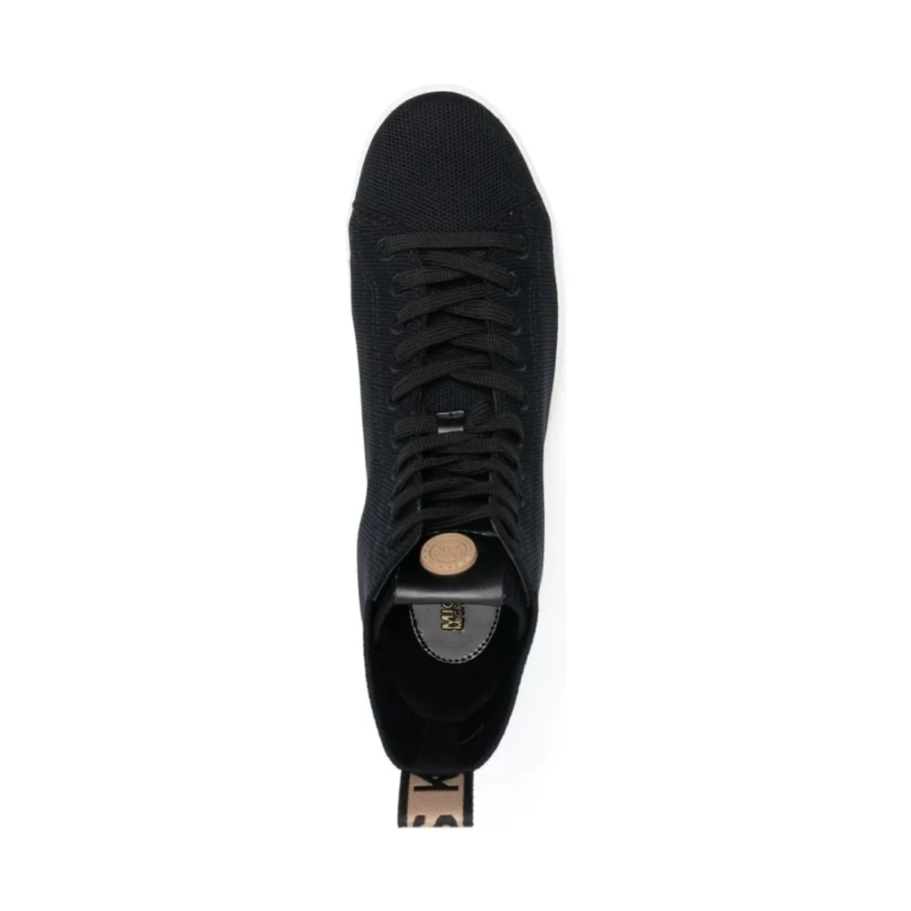 Michael Kors , Black Knit High Top Sneakers ,Black female, Sizes: