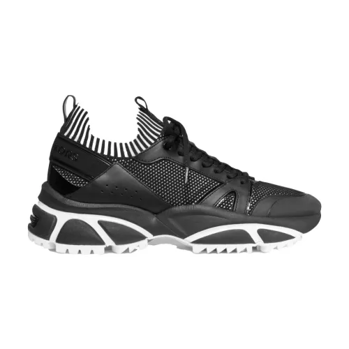 Michael Kors , Black Lucas Opt Sneakers ,Black male, Sizes: