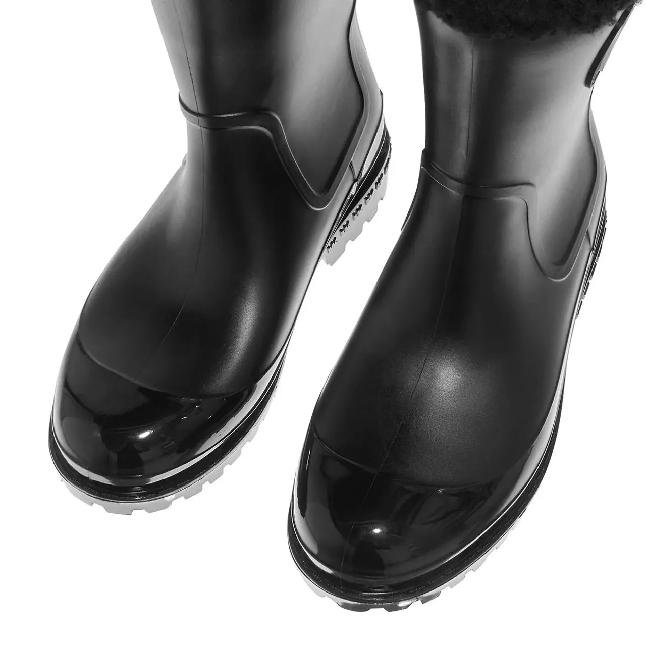 Michael Kors Boots & Ankle Boots - Montaigne Pullon Rainboot - black - Boots & Ankle Boots for ladies