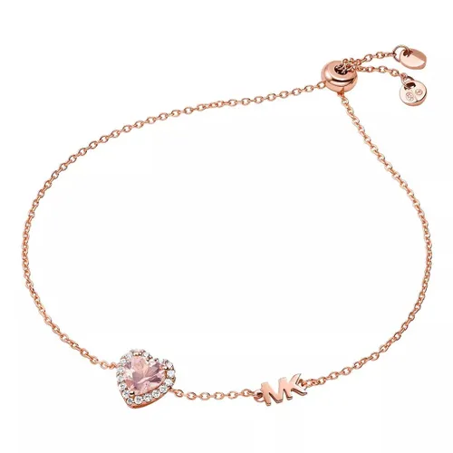 Michael Kors Bracelets - 14K Rose Gold-Plated Heart-Cut Bracelet - gold - Bracelets for ladies