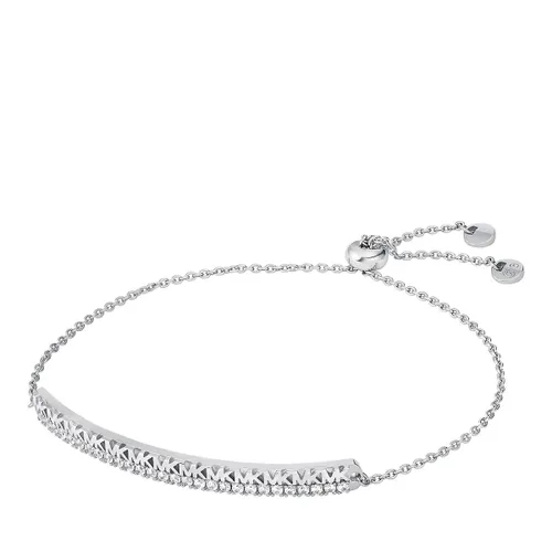 Michael Kors Bracelets - Monogram Bar Slider Bracelet - silver - Bracelets for ladies