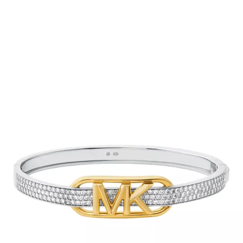 Michael Kors Bracelets - Sterling Silver Pavé Empire Link Bangle - multi - Bracelets for ladies