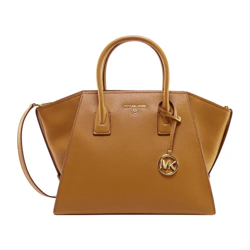Michael Kors , Brown Leather Womens Handbag ,Brown female, Sizes: ONE SIZE