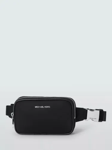 Michael Kors Carasm Messenger Belt Bag, Black - Black - Female