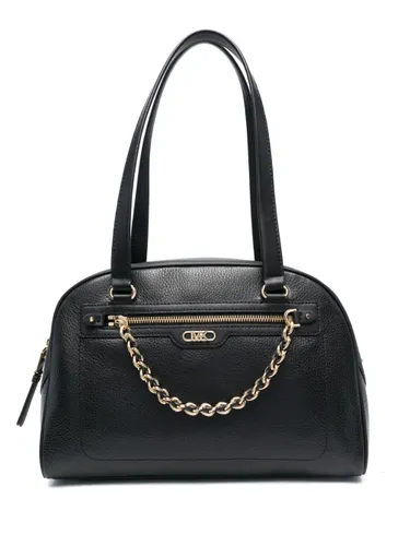 Michael Kors chain-detail leather tote bag - Black