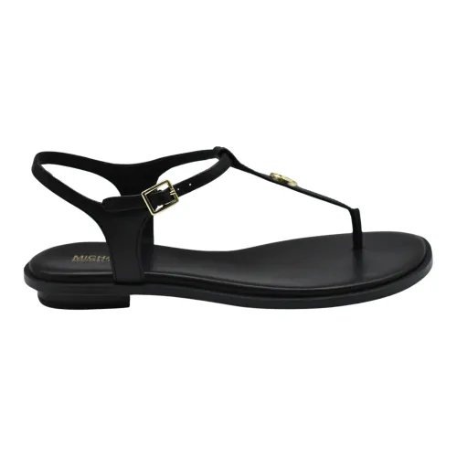 Michael Kors , Chic Black Lace-Up Sandals ,Black female, Sizes: