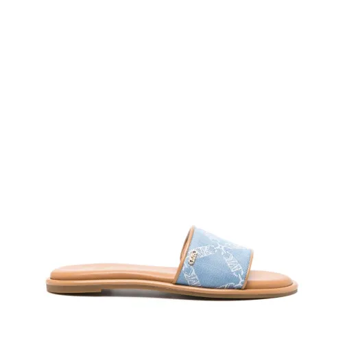 Michael Kors , Clear Blue Sandals ,Blue female, Sizes: