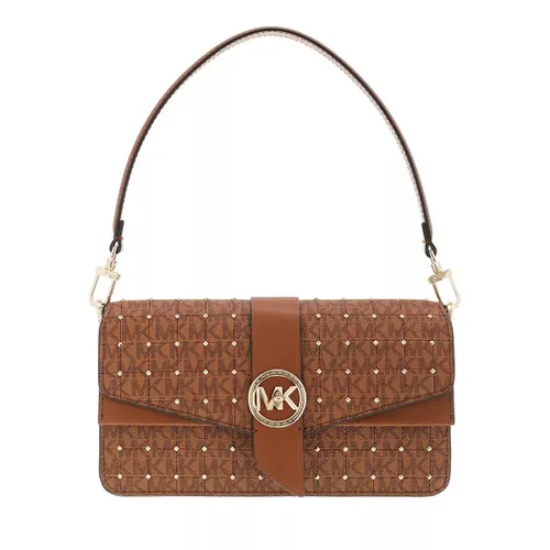 Michael Kors Crossbody Bags - Greenwich Medium Convertible Shoulder Bag - brown - Crossbody Bags for ladies