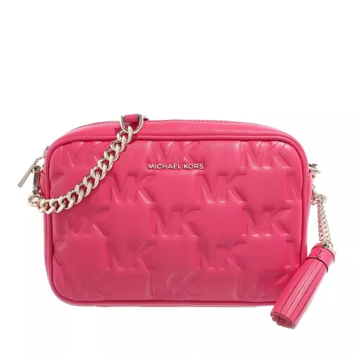 Michael Kors Crossbody Bags - Jet Set Medium Camera Bag - pink - Crossbody Bags for ladies