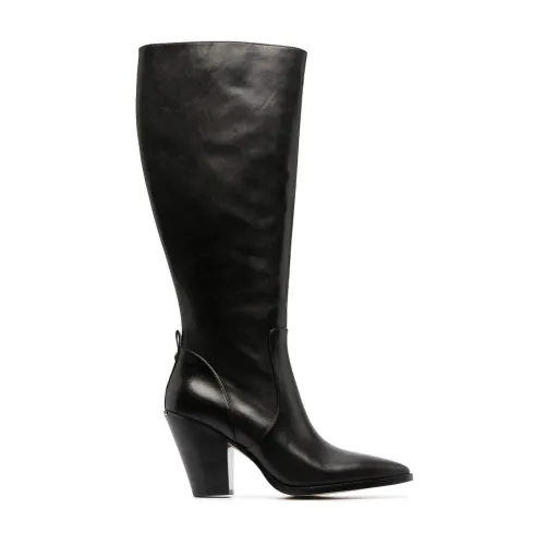 Michael Kors , Dover heeled boot ,Black female, Sizes: