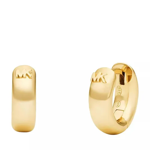 Michael Kors Earrings - 14K Gold-Plated Sterling Silver Huggie Earrings - gold - Earrings for ladies