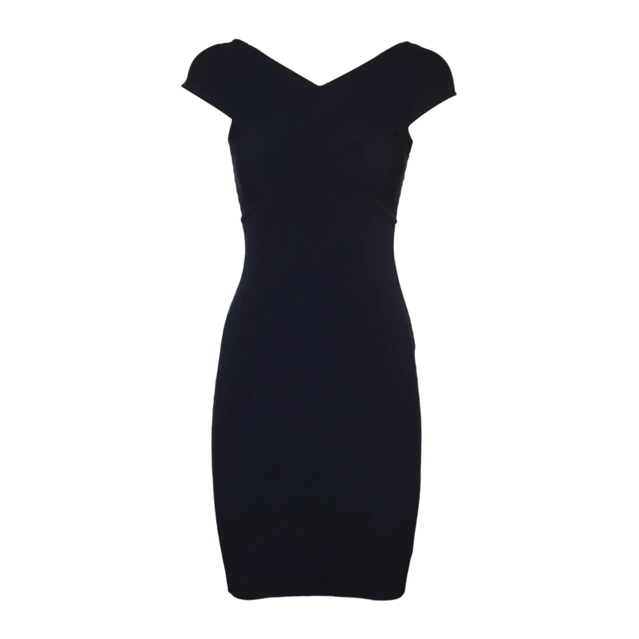 Michael Kors , Eco Criss Cross Mini Dress ,Blue female, Sizes: