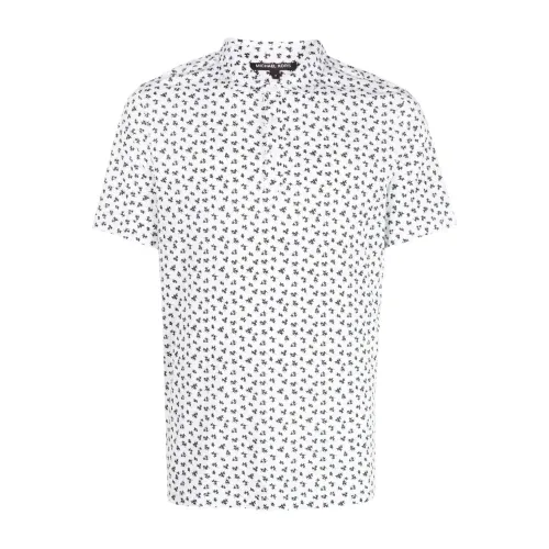 Michael Kors , Field printed polo ,Multicolor male, Sizes: