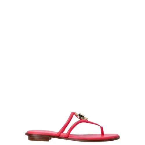 Michael Kors , Flat Sandals ,Red female, Sizes: