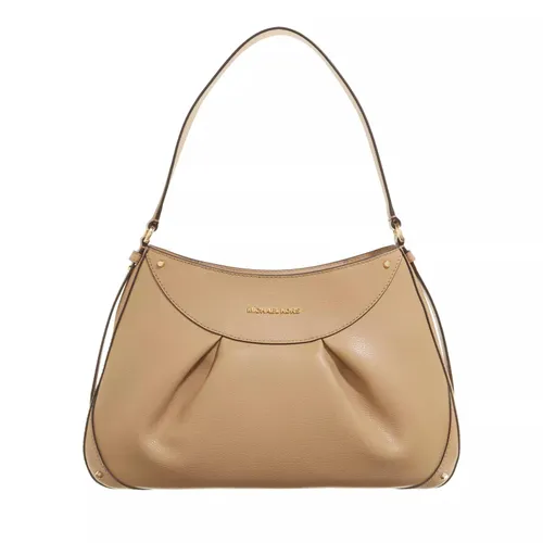 Michael Kors Hobo Bags - Enzo Medium Shoulder - beige - Hobo Bags for ladies