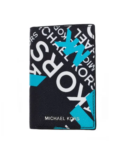 Michael Kors HUDSON 39U2LHDD1O Mens card holder - Blue - One Size