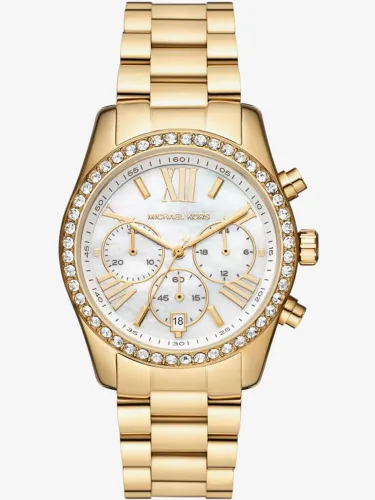Michael Kors Ladies Lexington Chronograph Bracelet Watch MK7241