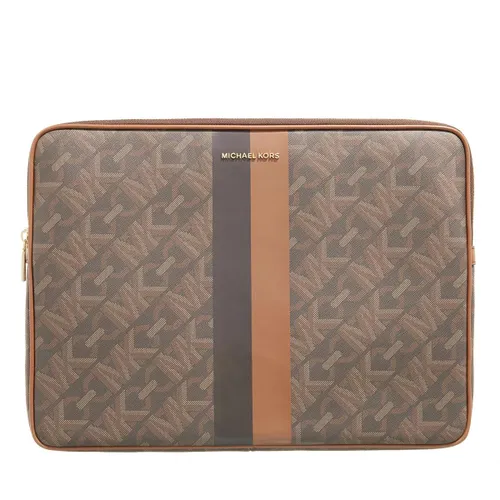 Michael Kors Laptop Bags - Case For Laptop Or Tablet - brown - Laptop Bags for ladies