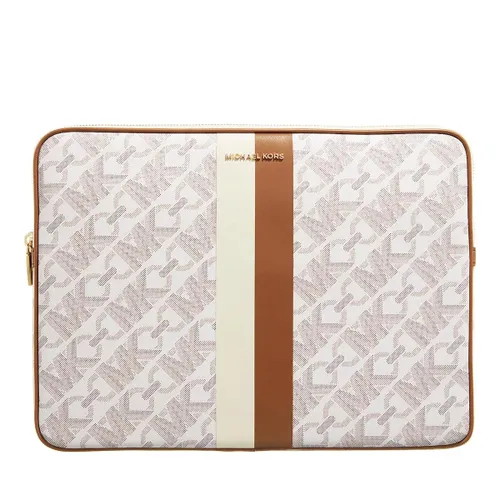 Michael Kors Laptop Bags - Case For Laptop Or Tablet - creme - Laptop Bags for ladies
