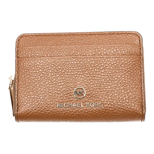 Michael Kors , Leather Wallet with Multiple Compartments ,Beige female, Sizes: ONE SIZE