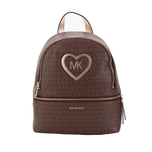 Michael Kors Logo Backpack - Brown