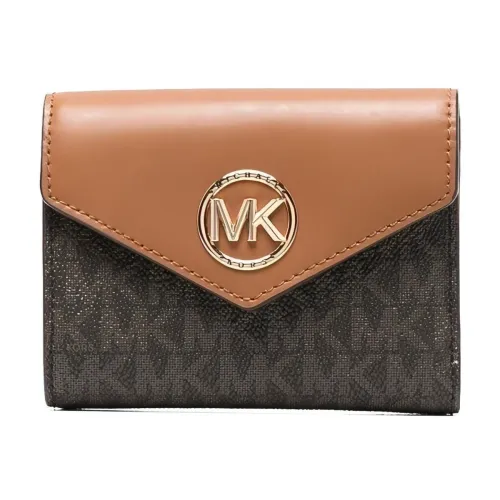 Michael Kors , medium trifold wallet ,Brown female, Sizes: ONE SIZE