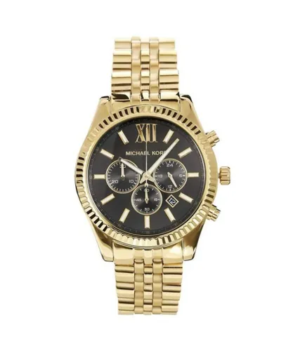 Michael Kors Mens' Lexington Watch MK8286 - Gold Metal - One Size