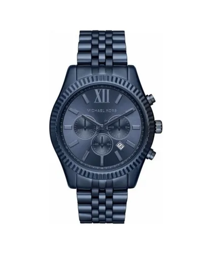 Michael Kors Mens' Lexington Watch MK8480 - Navy Metal - One Size