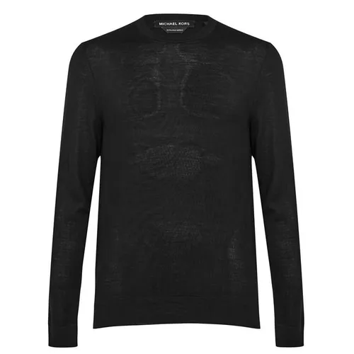 Michael Kors Merino Crew Neck Sweater - Black
