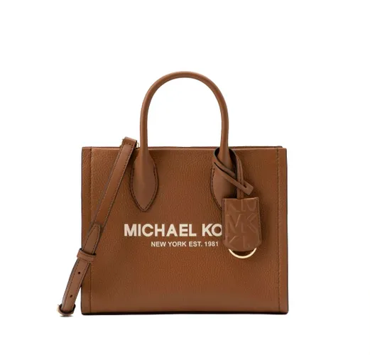 Michael Kors Mirella Logo Tote Crossbody Bag size Small