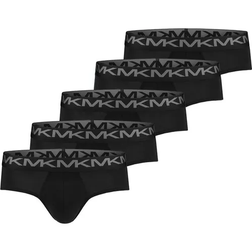 Michael Kors MK Basic Low Rise Brief 5Pk - Black