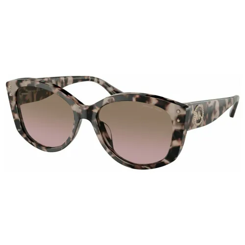 Michael Kors , MK Charleston Sunglasses in Royal Pink Tortoise ,Brown female, Sizes: