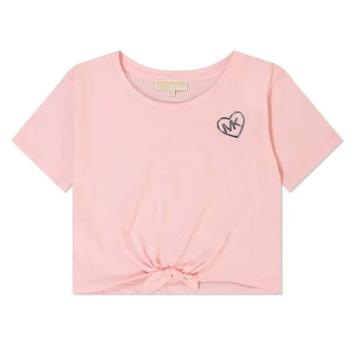 Michael Kors Mk Heart T-Shirt - Pink