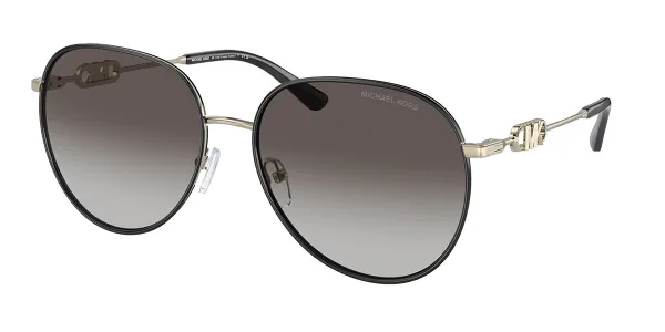 Michael Kors MK1128J EMPIRE 10148G Women's Sunglasses Gold Size 58