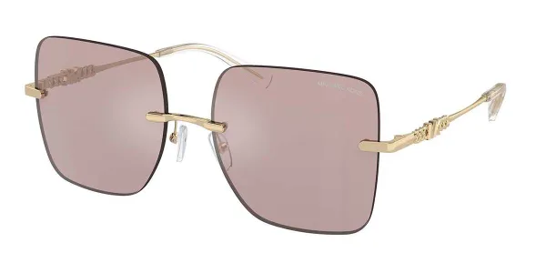 Michael Kors MK1150 QUEBEC 1014VS Women's Sunglasses Gold Size 55