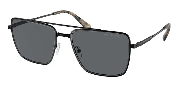 Michael Kors MK1154 BLUE RIDGE 100587 Men's Sunglasses Black Size 58
