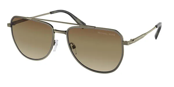 Michael Kors MK1155 WHISTLER 1897GL Men's Sunglasses Green Size 58