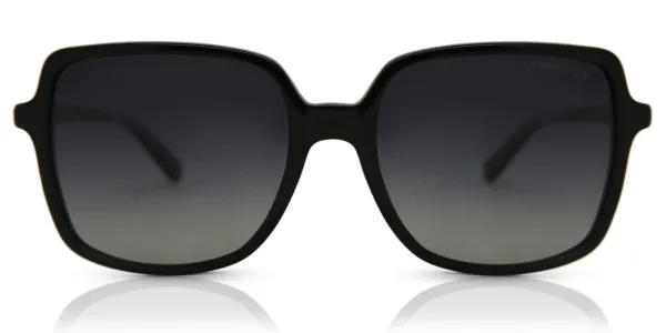 Michael Kors MK2098U ISLE OF PALMS Polarized 3781T3 Women's Sunglasses Black Size 56